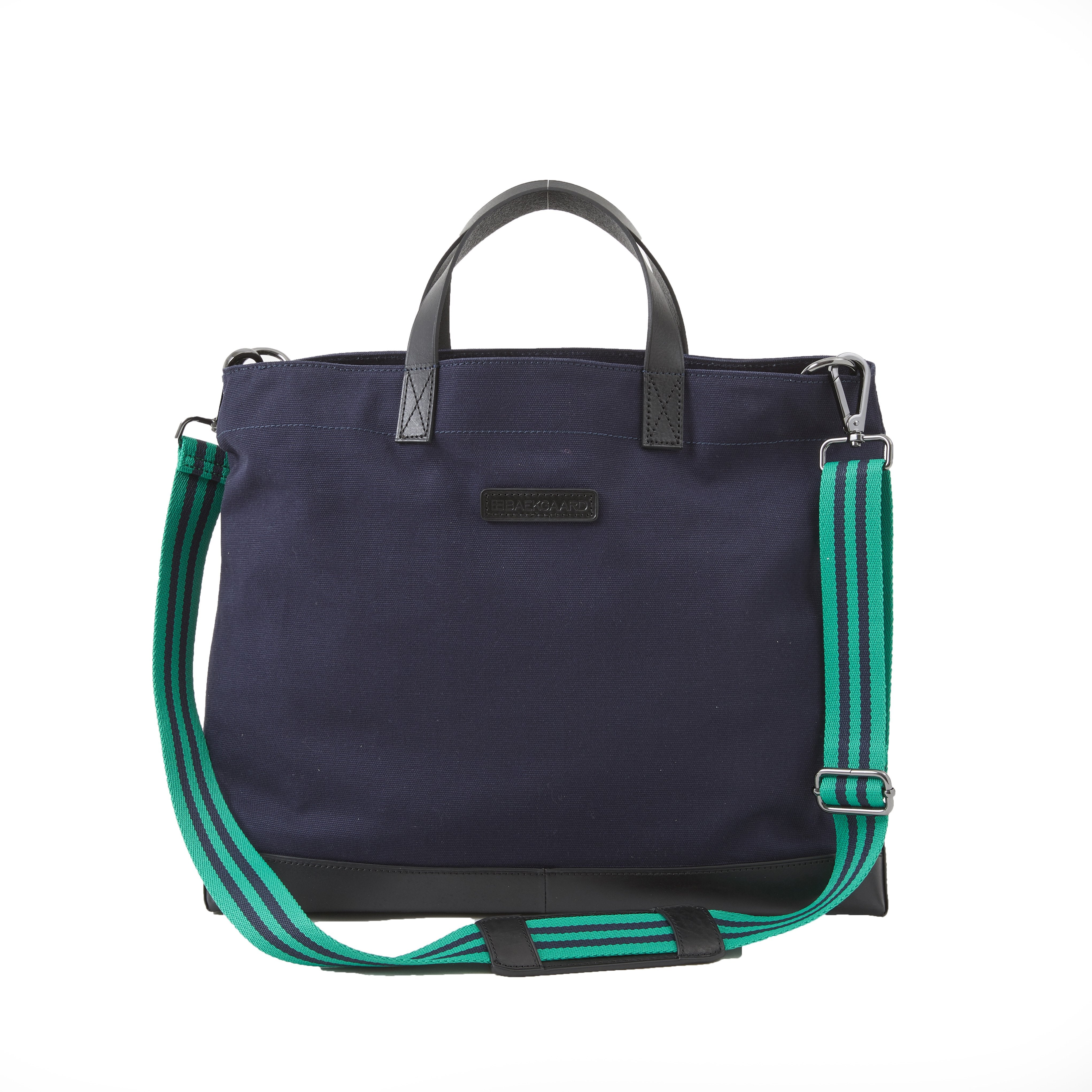 Navy Clovis nylon tote bag, The Row