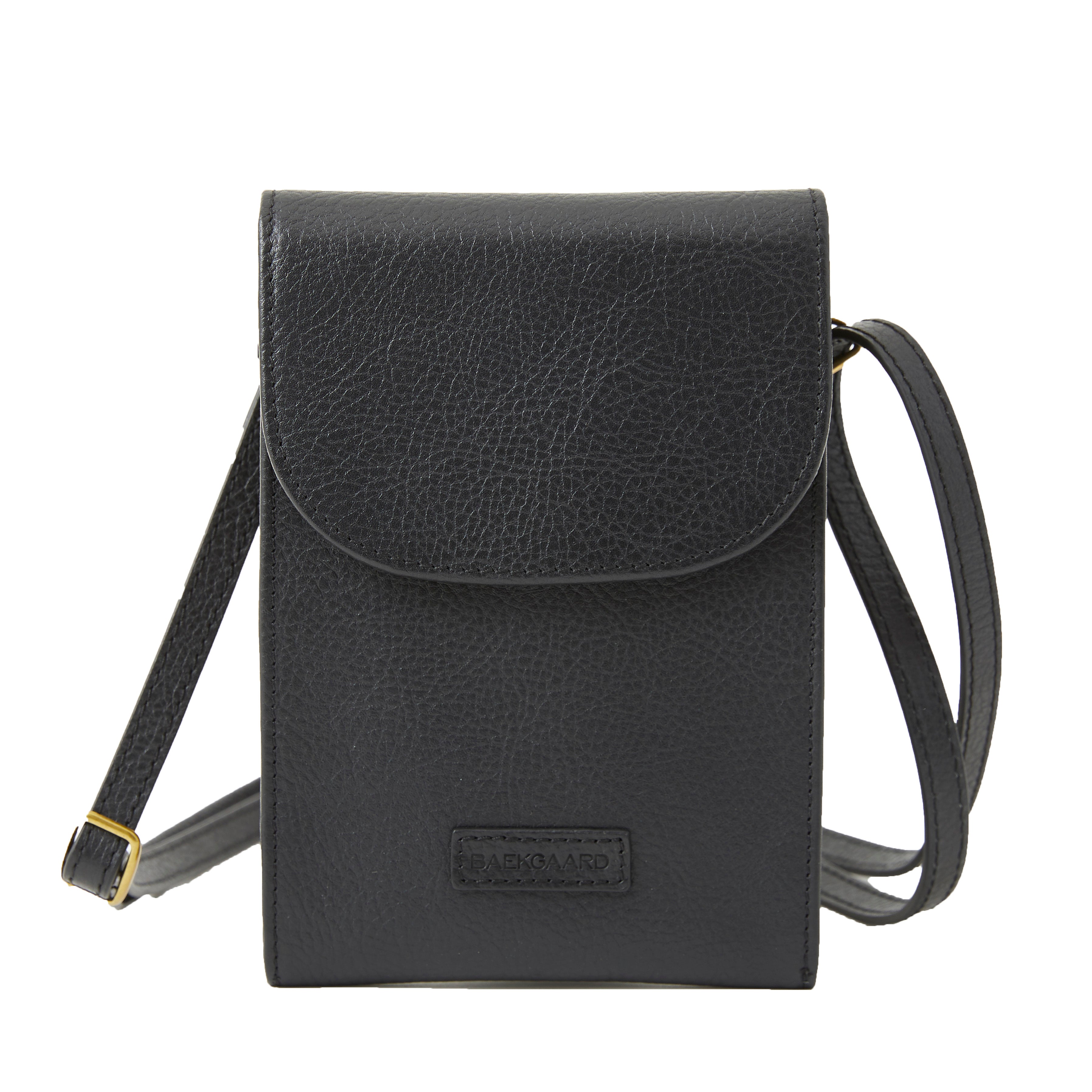 ★ MISEKI SEOUL★ Shirring mini cross bag BLACK MSK252BG03B Baekgaard_Mini_Crossbody_BLK_0